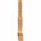 Ekena Millwork Alberta Smooth Timber Gable Bracket, Western Red Cedar, 84"W x 56"H x 5 1/2"D x 5 1/2"F, 16/12 Pitch GBW084X56X0606ALB00SWR - alternate 3